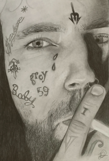 A3 Print - $uicide boy$ - Scrim