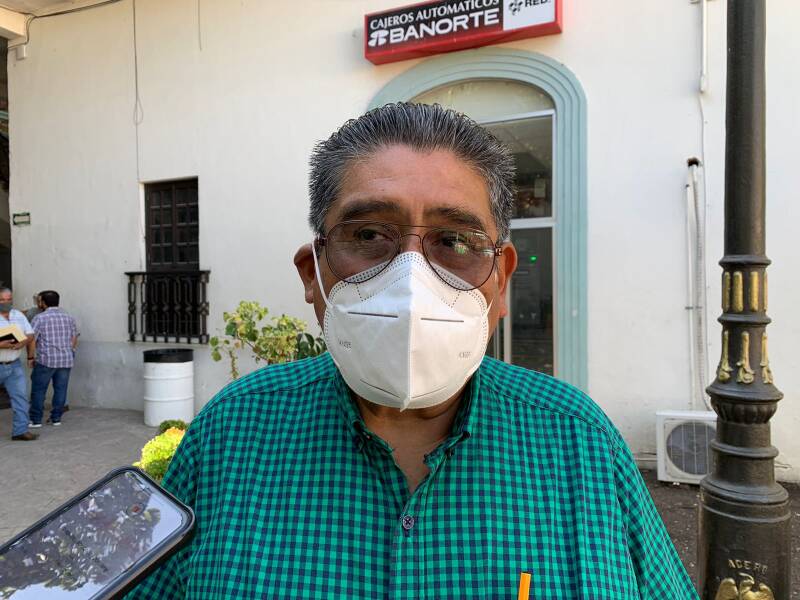 Juan Refugio Taboada Director de la Escuela Primaria Felipe Pescador de Ciudad Victoria.