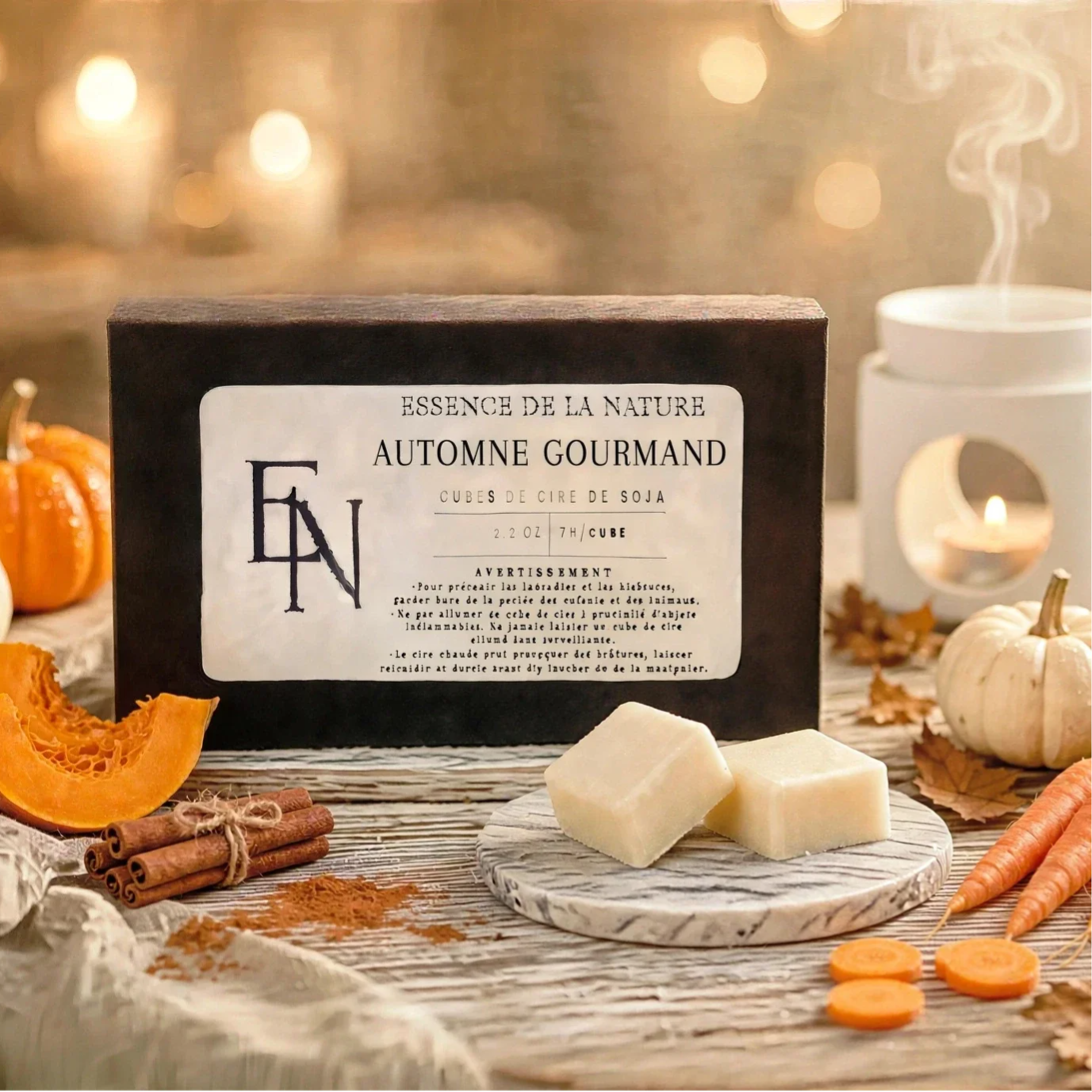 Cubes de cire de soja - Automne Gourmand