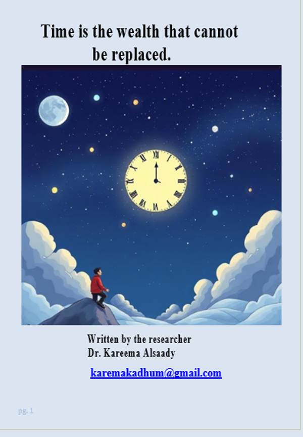 Time Is the Wealth That Cannot Be Replaced