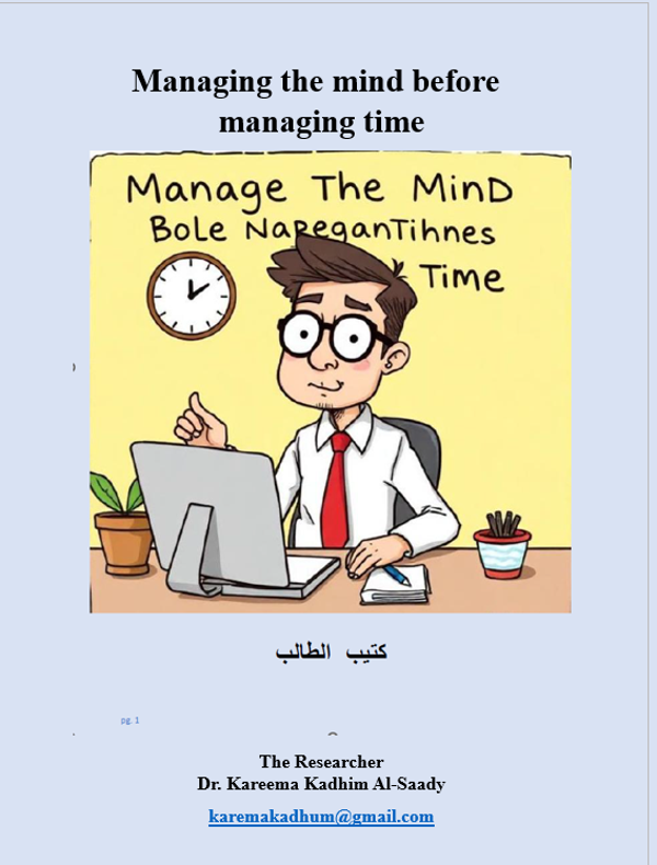 Managing the Mind Before Managing Time