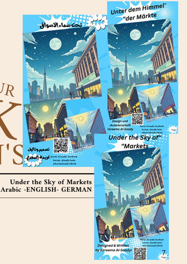 Under the Markets Skies  (Trilingual Edition: Arabic–German–English)