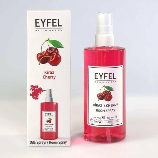 Odświeżacz powietrza Wiśnia 400 ml EYFEL Room Spray Cherry (Kiraz) –