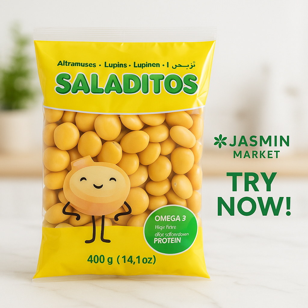 Łubin SALADITOS – Lupin Beans 400 g