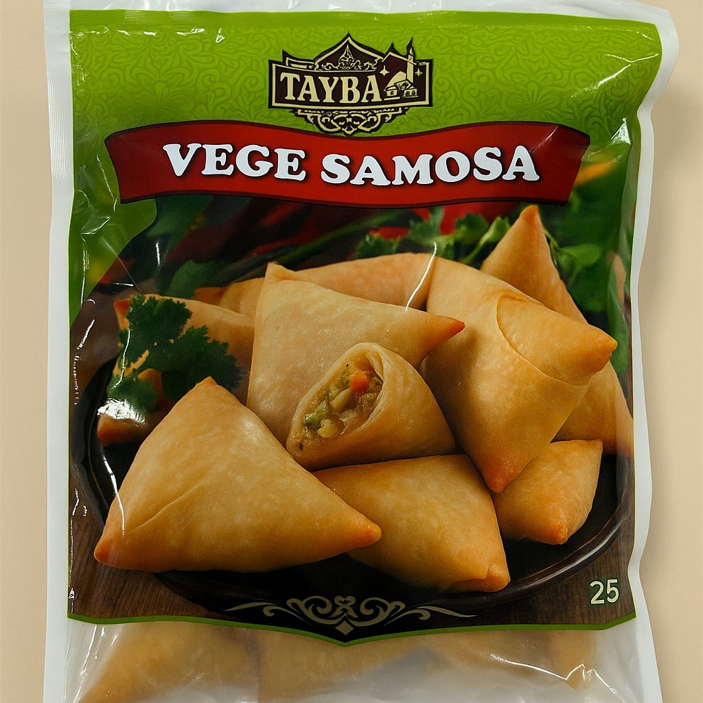 TAYBA Vege Samosa – wegetariańskie pierożki 25 szt.