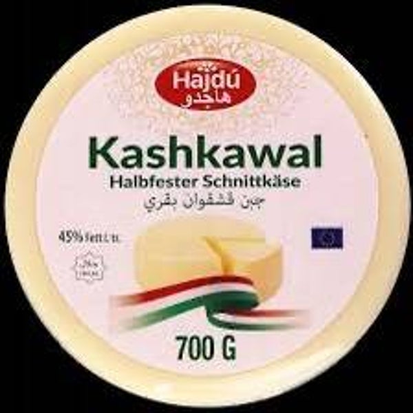 Hajdu Kashkaval Cheese – Semi-Hard Cheese (700g)