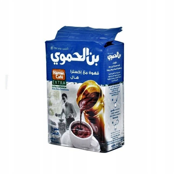 Hamwi Café Extra Arabic Coffee with Extra Cardamom – 200g