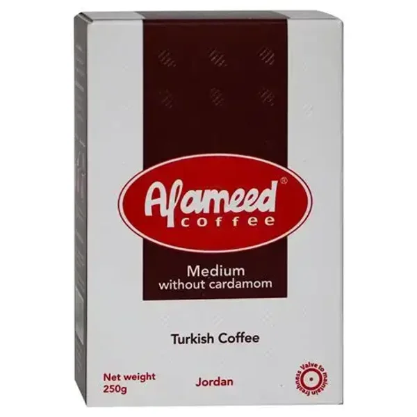 Al Ameed Arabic Coffee Medium Roast (Without Cardamom) – 200g