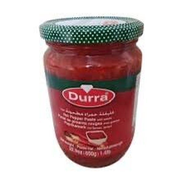 Durra Hot Pepper Paste – Spicy Red Pepper Spread (1050g)