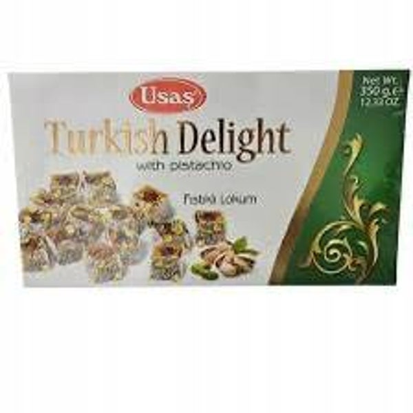 Turkish Delight with Pistachio (Lokum)