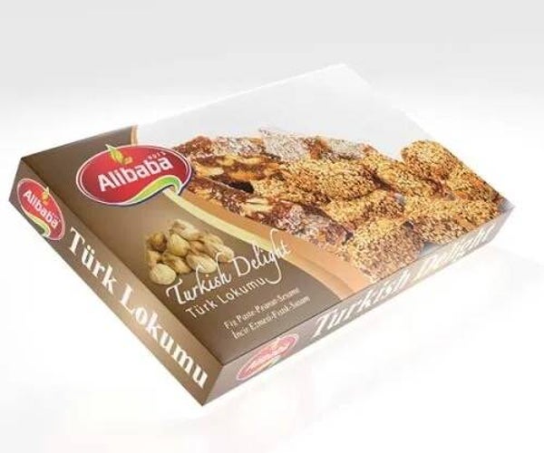 Turkish Delight Mix – Assorted Lokum with Nuts & Sesame