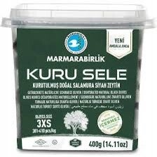 Marmarabirlik Kuru Sele Black Olives XS – Dry Cured