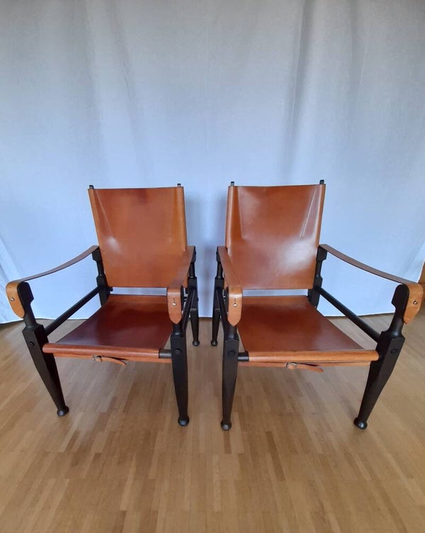 Paire de fauteuils Safari Kaare Klint