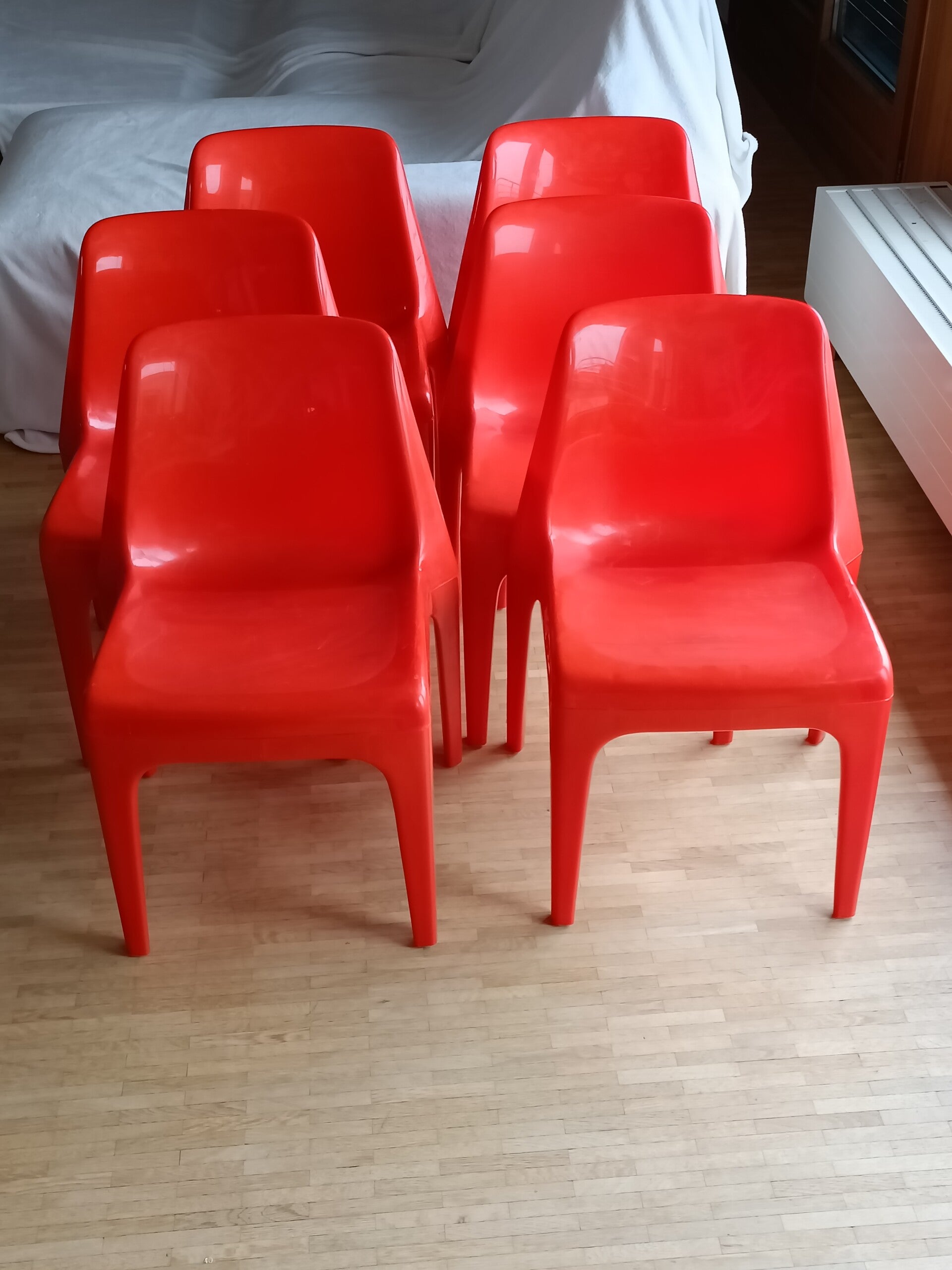 Chaise en plastique Schröder & Henzelmann