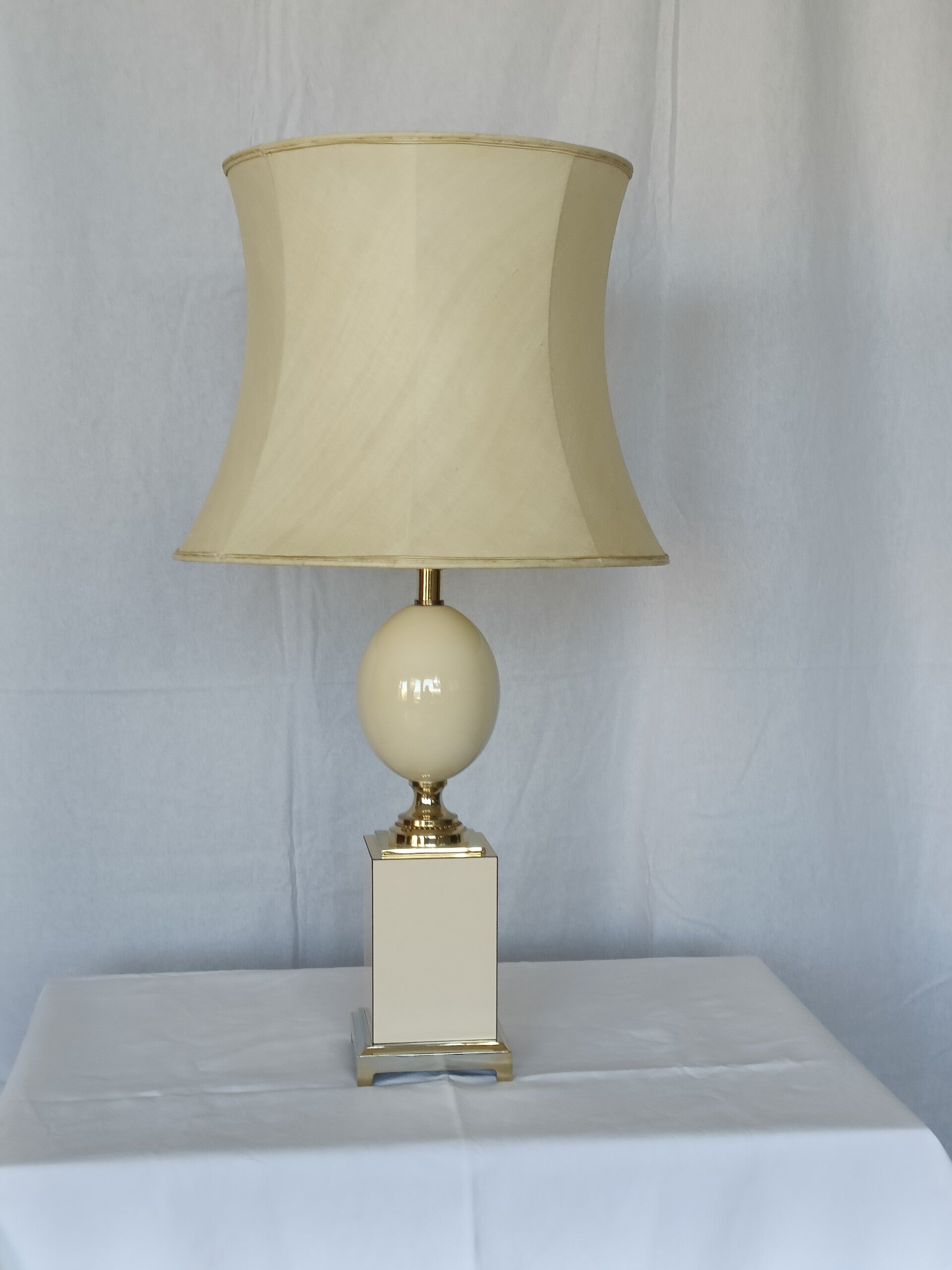 Lampe oeuf en céramique