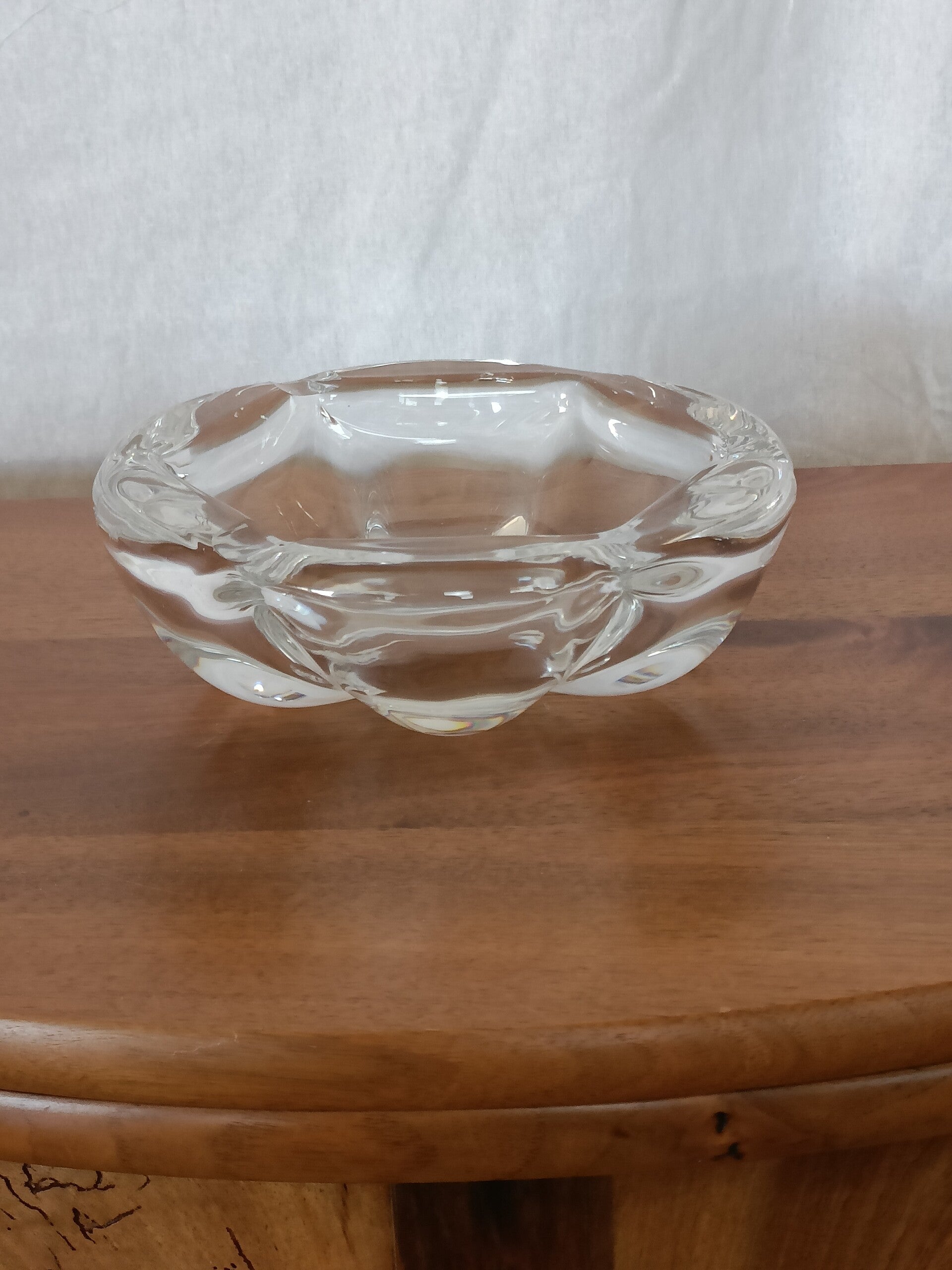 Cendrier en cristal Val Saint-Lambert