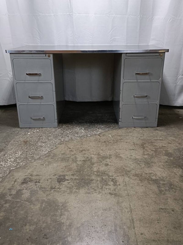 Bureau métallique 2 corps