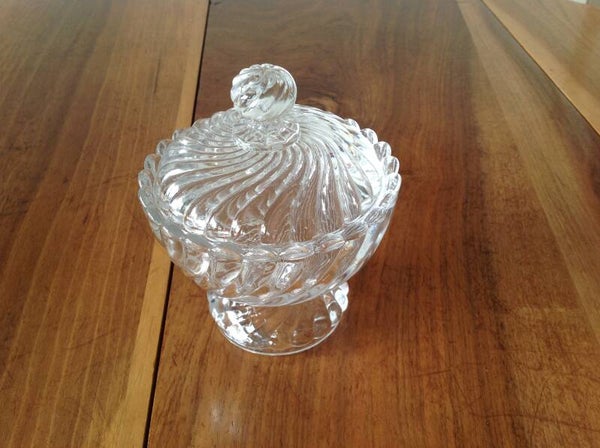 Bonbonnière en cristal