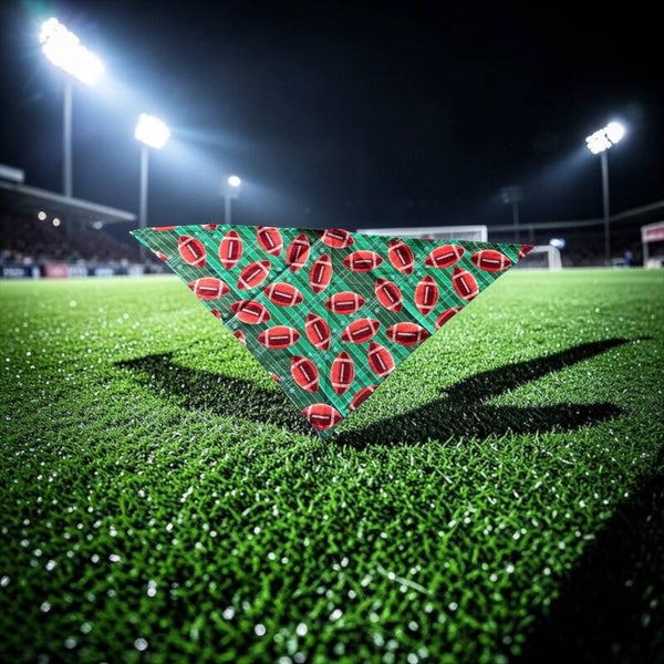 Dog & Cat Bandana - Football