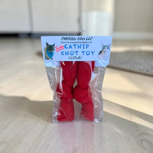 JUMBO Catnip Knots