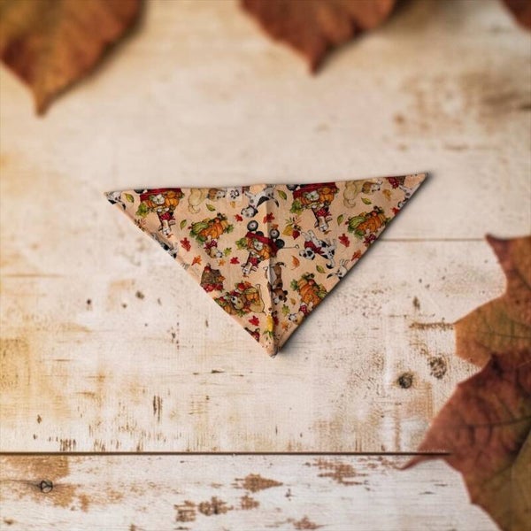 Dog & Cat Bandana - Fall dogs
