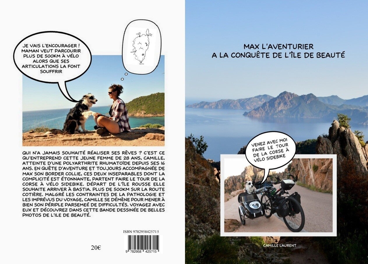 BD Max l'aventurier, à la conquête de l'île de beauté