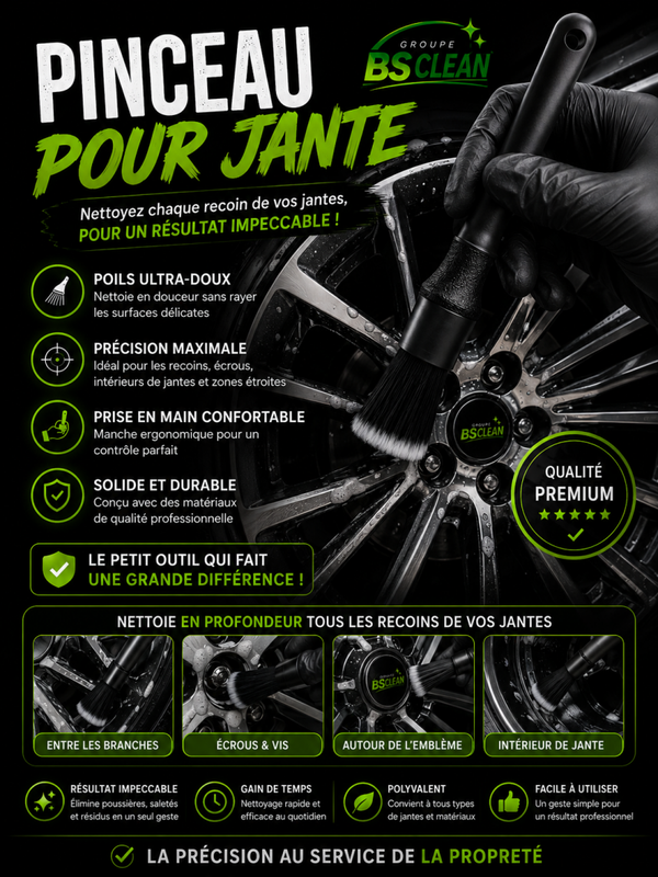 Pinceau pour Jantes