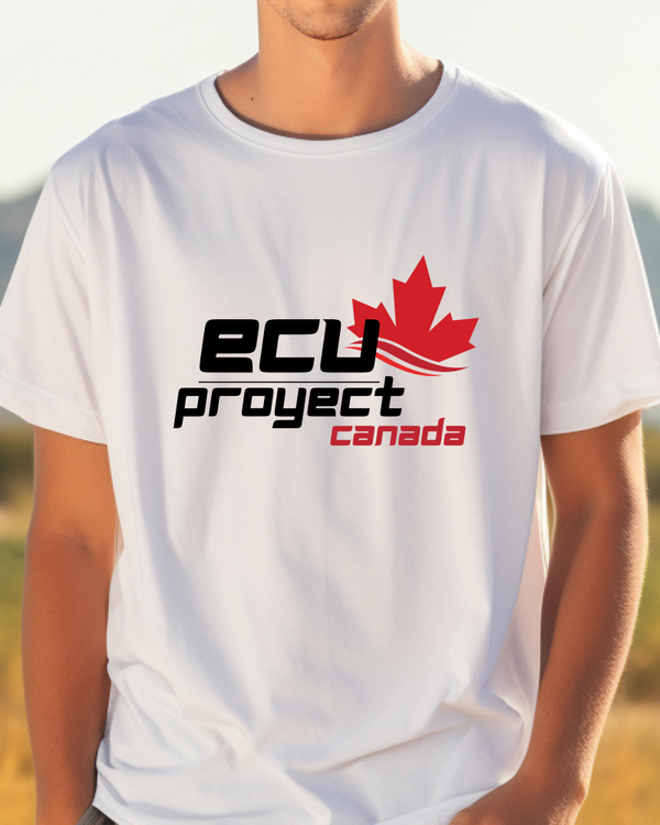 ProyectECU logo full chest T-shirt