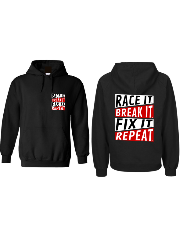 Race it, break it Hoodie
