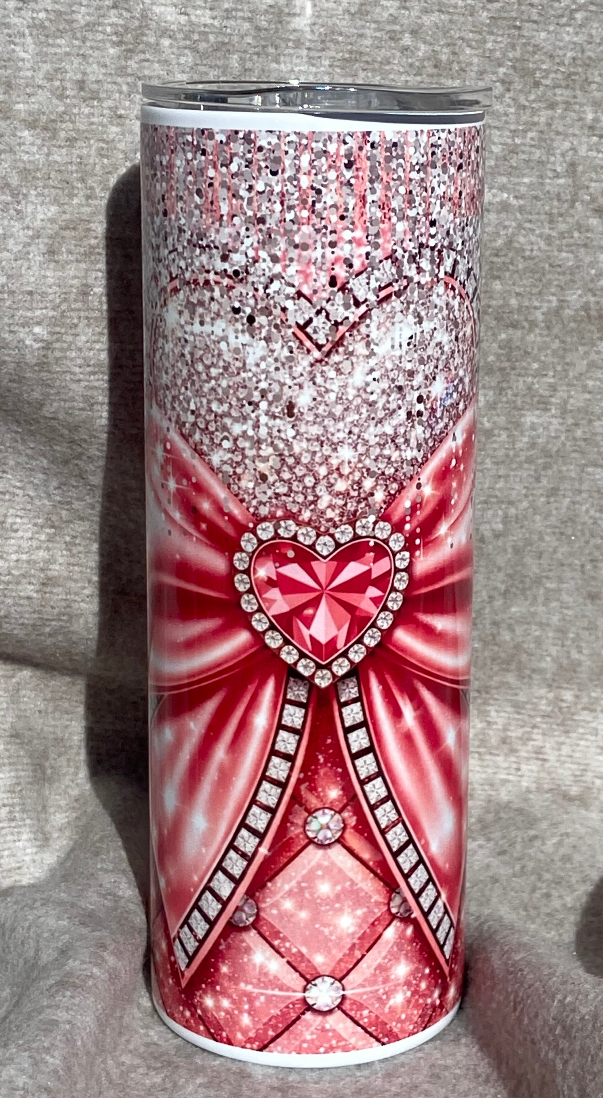Bow inspired tumbler