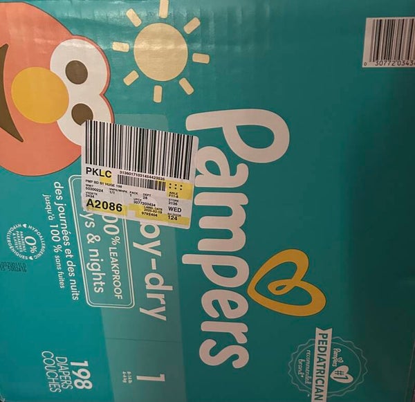 Pampers baby dry