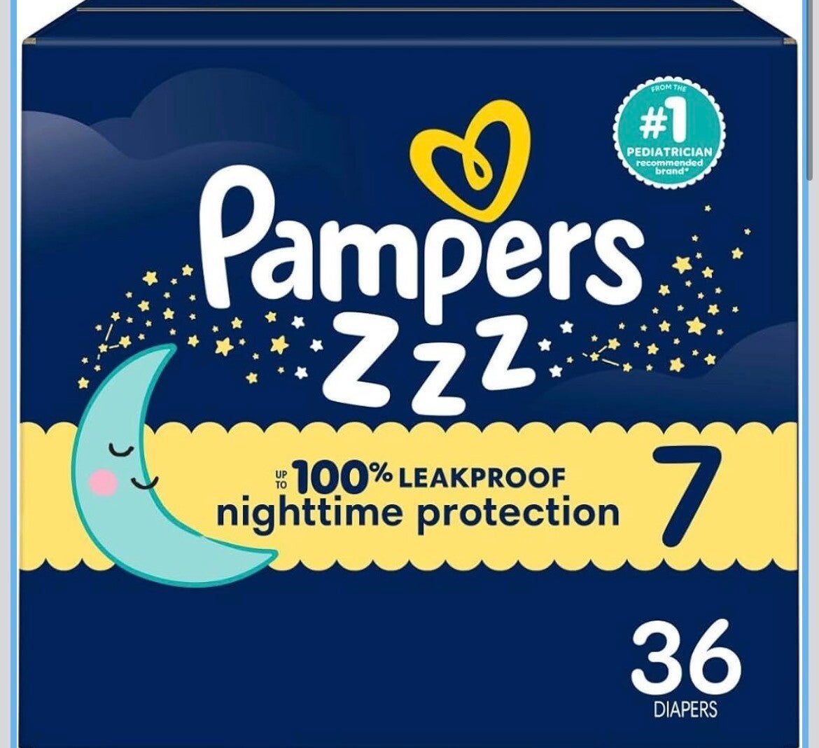 Pampers night time