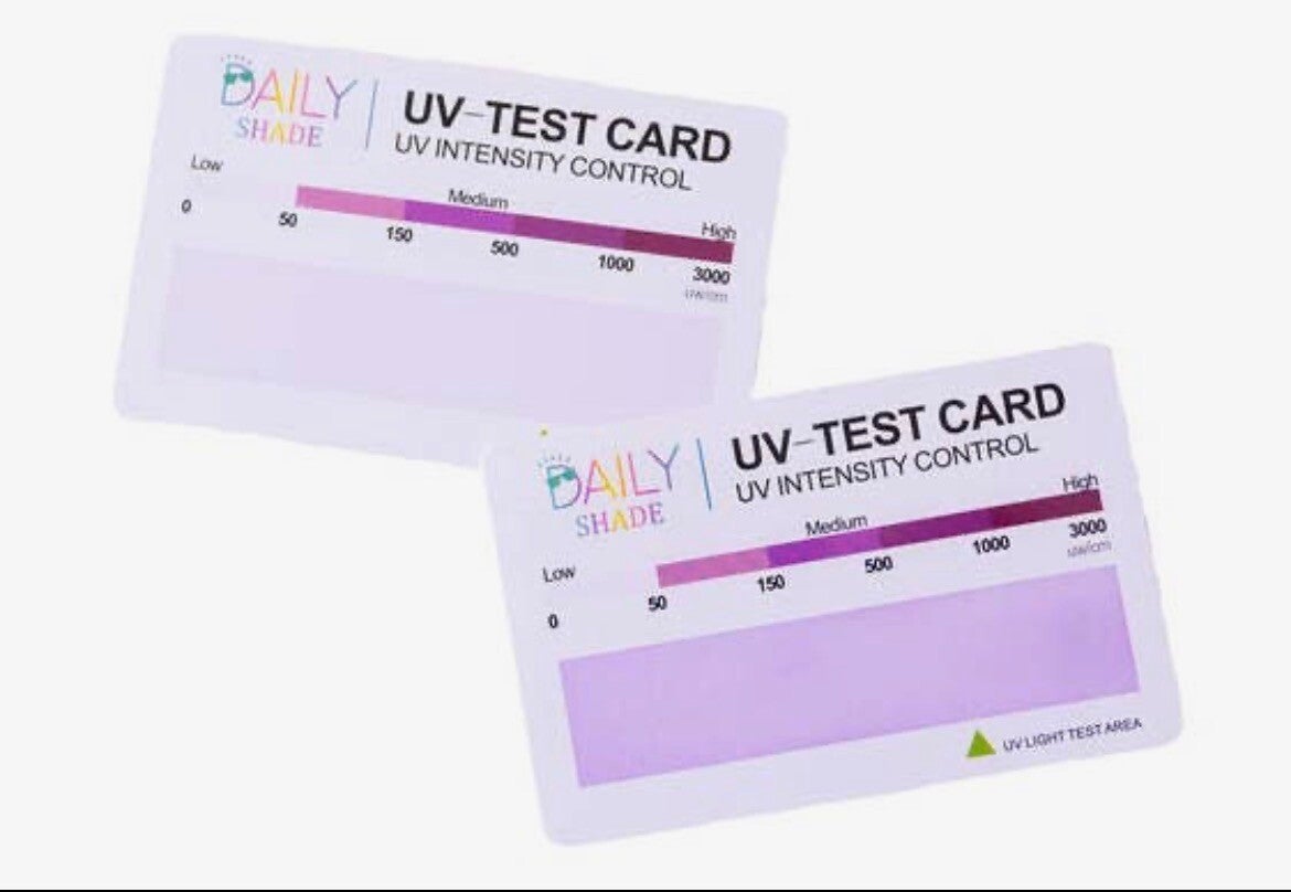 Daily Shade Uv Test Card