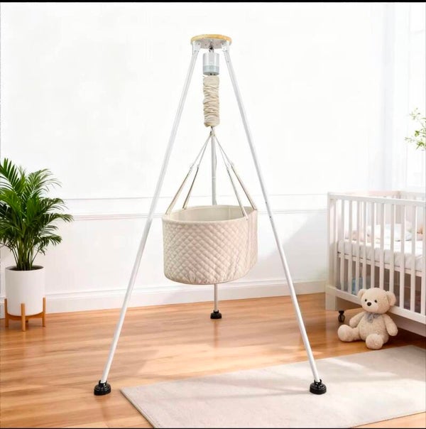 Automatic electric bassinet cradle swing