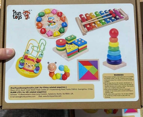 Montessori Baby Musical Toy Set Early Learning Toys Early Learning Sensory Toys for Toddlers Baby Boy Girl Gifts