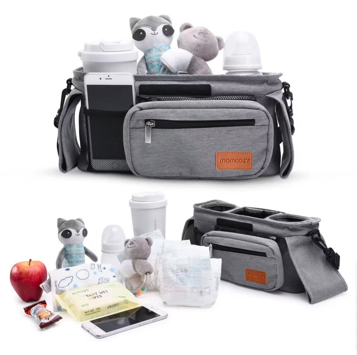 Momcozy stroller organiser dupe