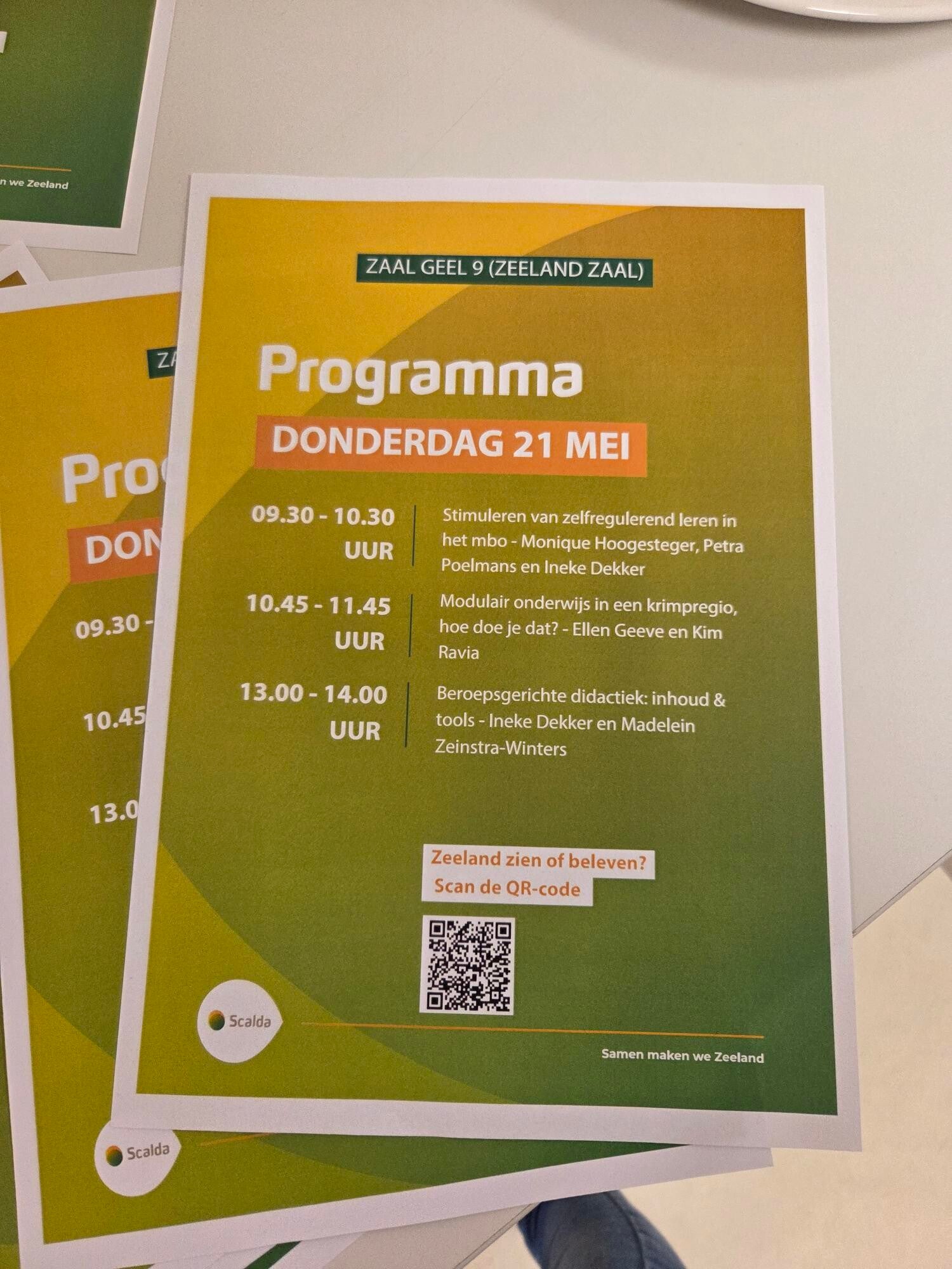 Het Scalda-programma tijdens de CVI-conferentie