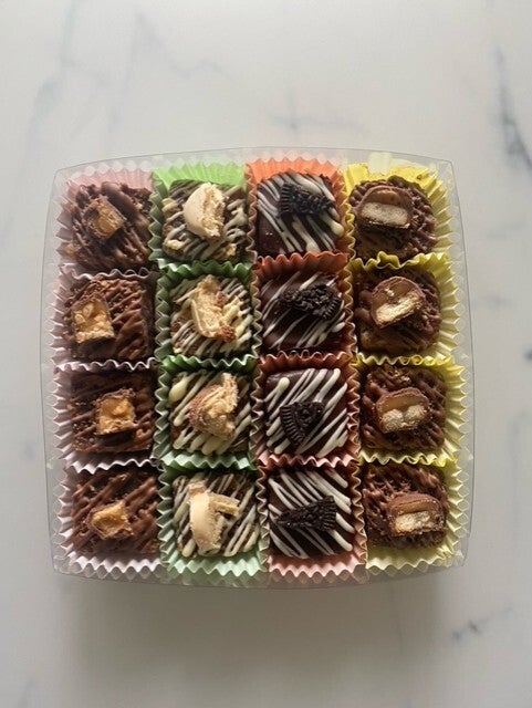 DadelBite Box 16 stuks, 4 smaken