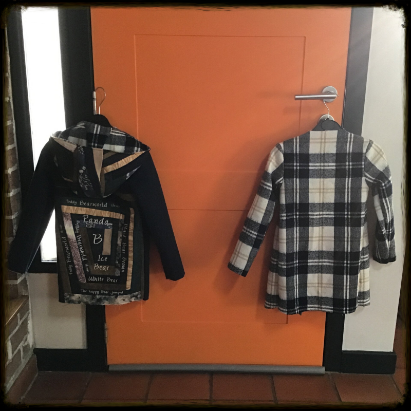 Upcycled coat lining