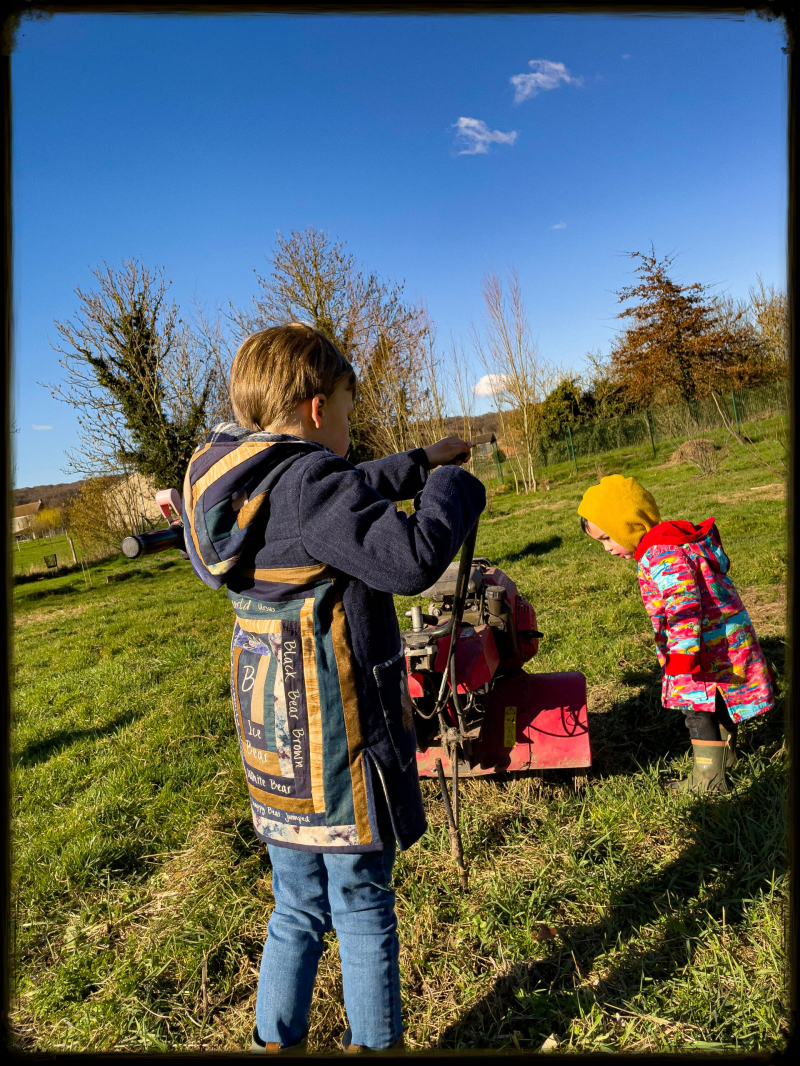 Upcycled kids jackets