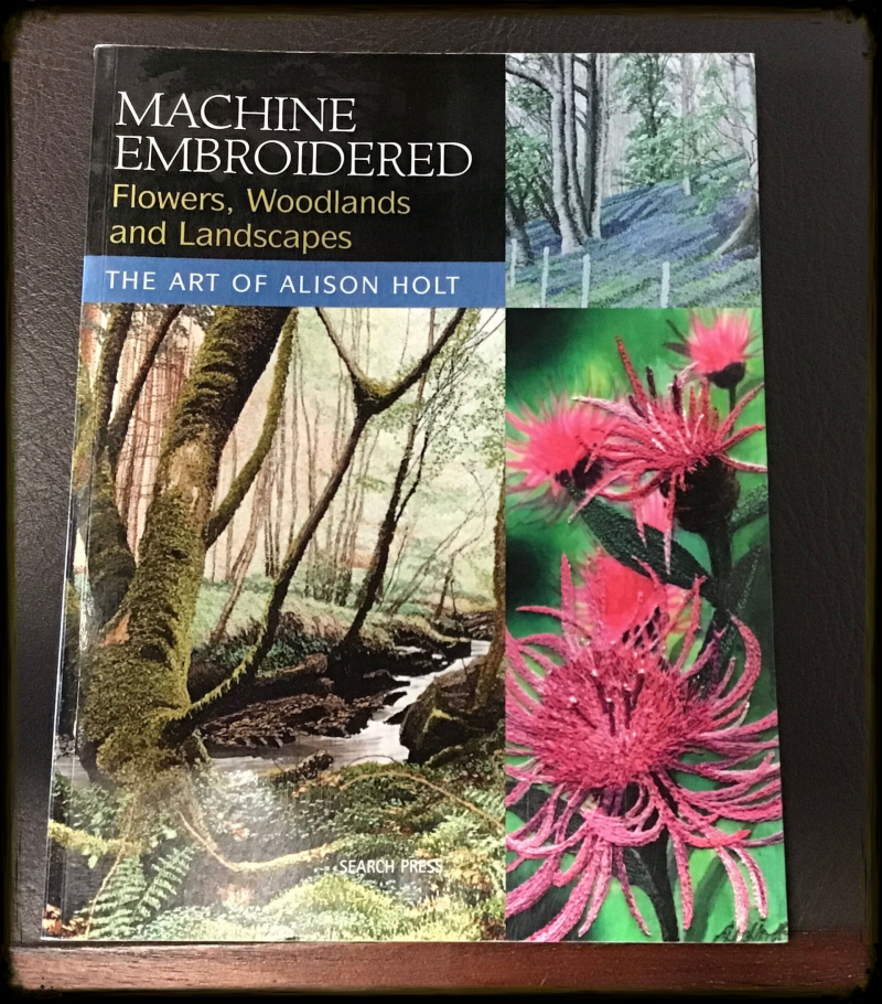 Alison Holt. Machine embroidery.