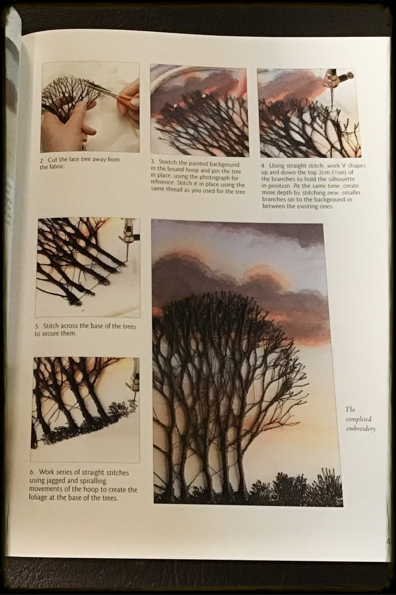 Alison Holt. Machine embroidery.