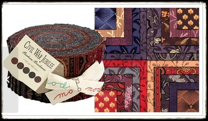 Jelly roll moda civil war jubilee