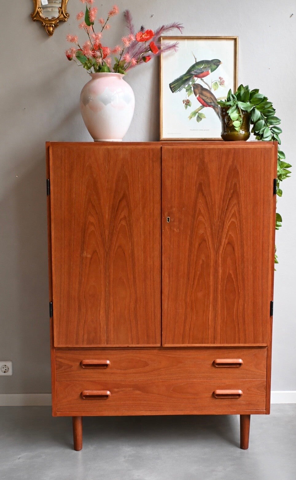 Prachtige Deens Design wandkast/buffetkast