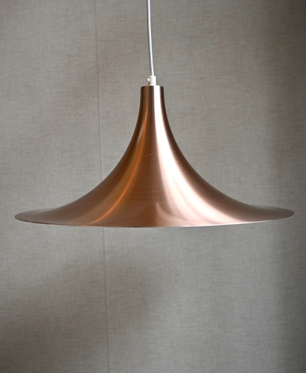 Heksenhoed in koperkleurig metaal Stijl van Fog & Mørup