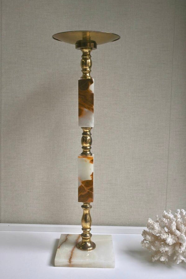 Marmeren XL kaarsen houder