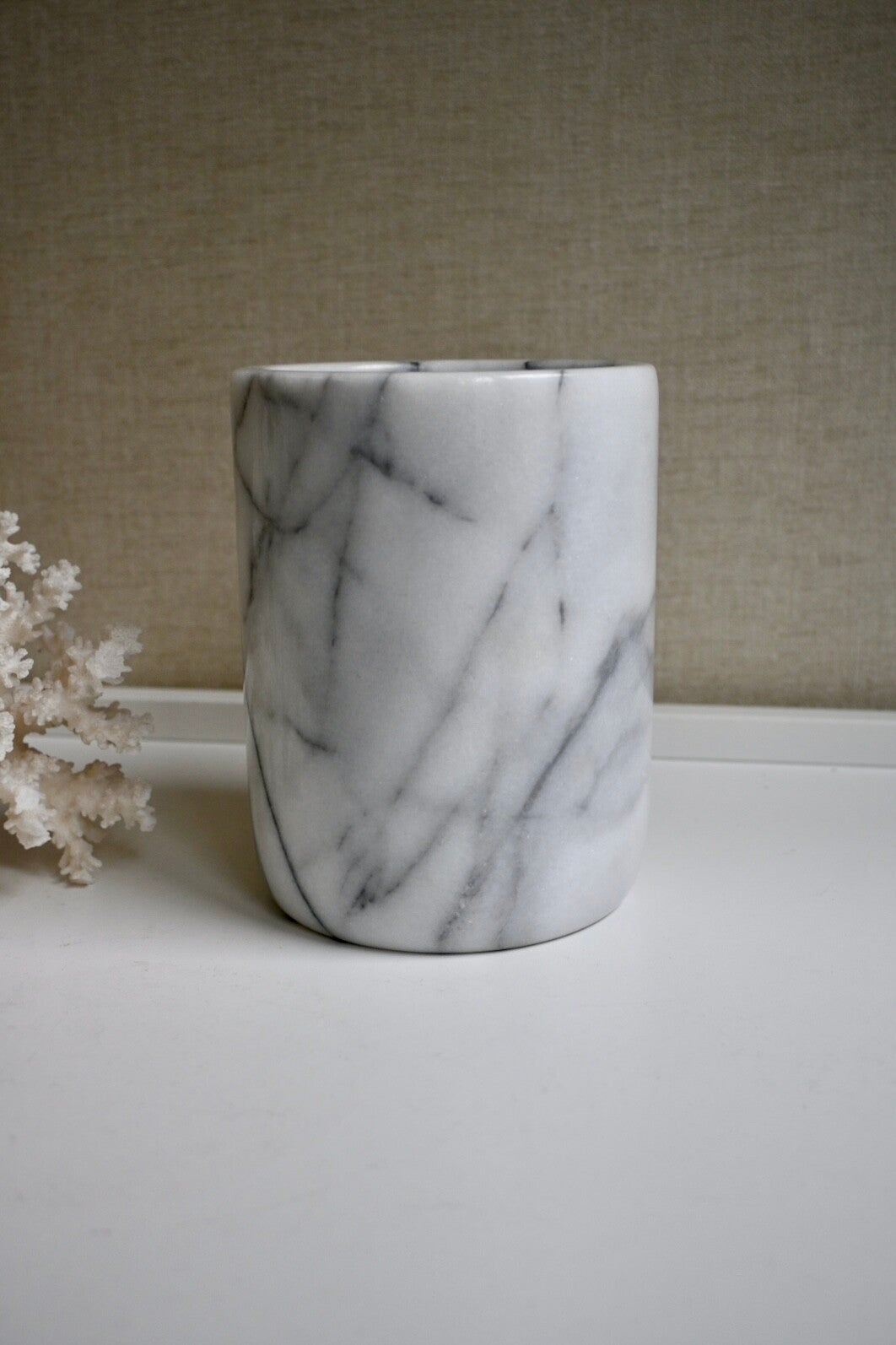 Grote marmeren wijnkoeler/houder/vaas