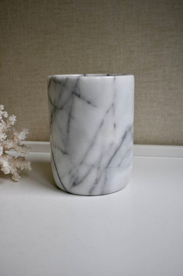 Grote marmeren wijnkoeler/houder/vaas