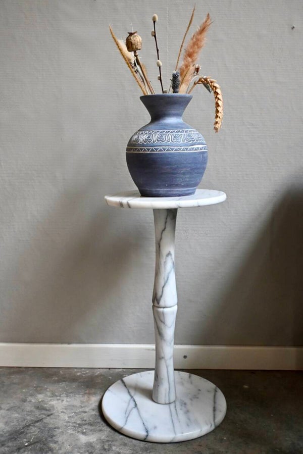 Vintage Plantentafel van Marmer