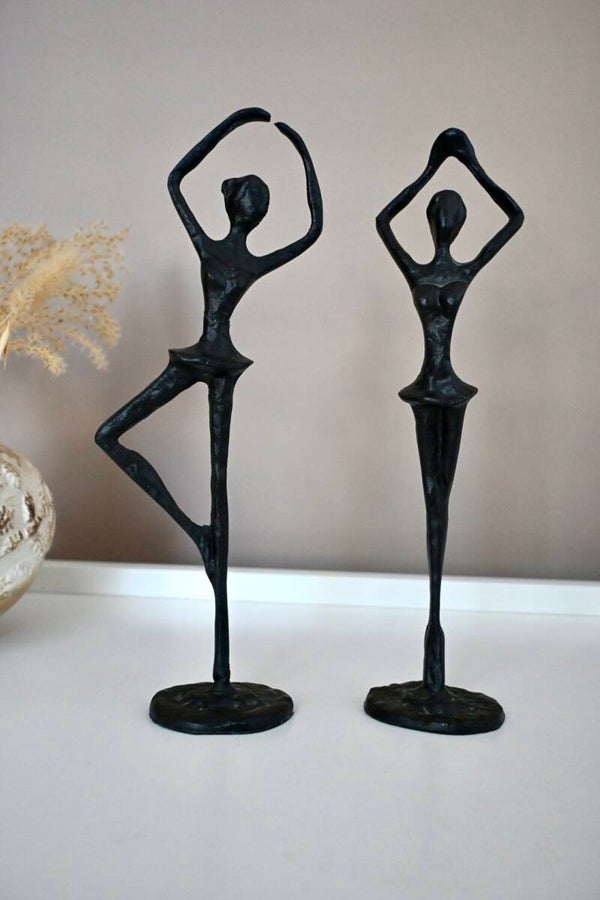Elur beeldjes gietijzeren ballet
